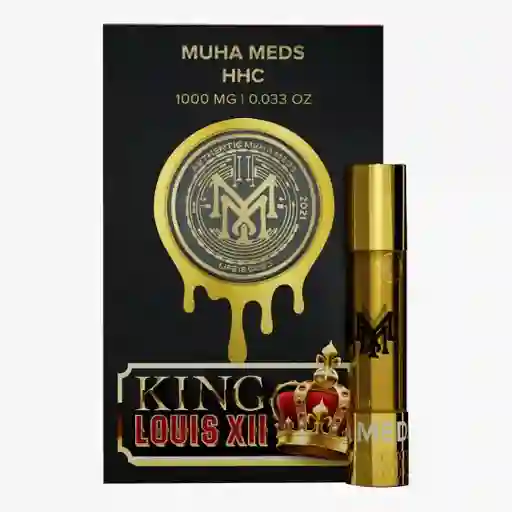 Muha Meds -king Louis Xlll- Capsula Inportada - Destilado -indica 1000mg