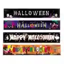 Festón Banner “halloween” – Tipo Pancarta, Varios Motivos Y Colores
