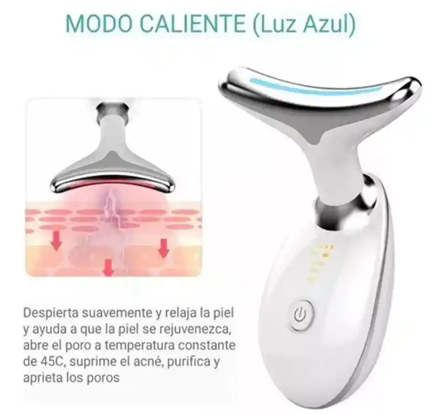 Masajeador Facial Reductor Arrugas Y Papada Recargable