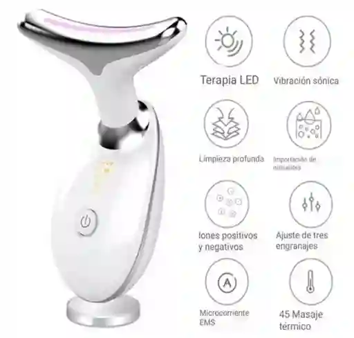 Masajeador Facial Reductor Arrugas Y Papada Recargable
