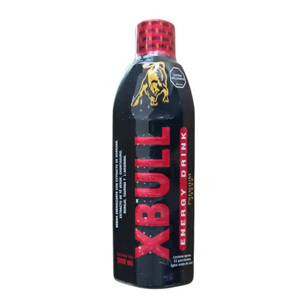 Vigorizante Natural Liquido 500 Ml X-bull