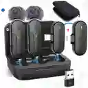 Micrófonos Inalámbricos De Solapa Para Celular Tipo C Iphone Y Pc M8