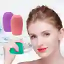 ❄️ Molde De Hielo Facial En Silicona 💖 (rosa Y Verde)