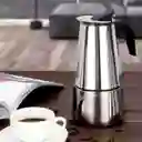Cafetera Italiana Expreso Acero Inoxidable 9 Tazas
