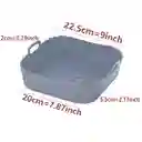 Molde De Silicona Cuadrado Para Freidora De Aire Airfryer 3 A 5 Litros ( X2 Unidades )