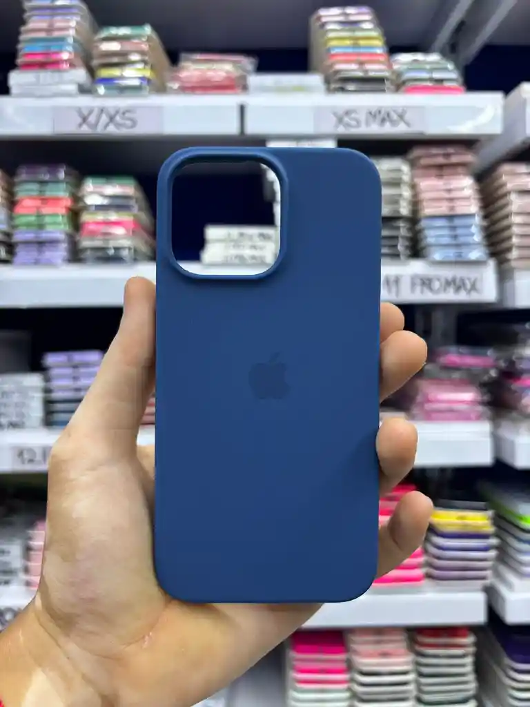 Iphone 11 Pro Max | Color Azul Indigo | Silicone Case | Rigido | Carcasa Protectora | Antihumedad