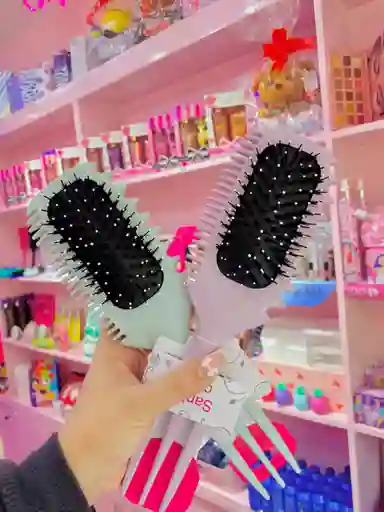 Cepillo Curly Desenredante Y Definidor Para Cabello Rizado | Curly Brush Antitirones