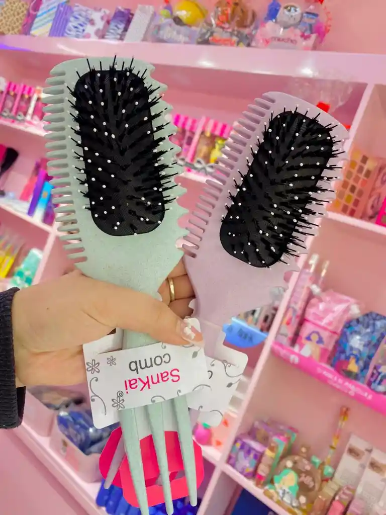 Cepillo Curly Desenredante Y Definidor Para Cabello Rizado | Curly Brush Antitirones