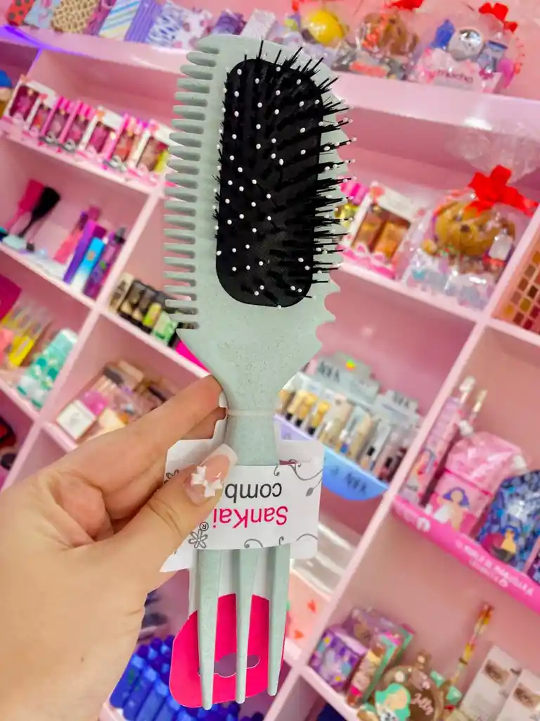 Cepillo Curly Desenredante Y Definidor Para Cabello Rizado | Curly Brush Antitirones