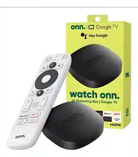 Onn. Google Tv 4k () Americano Walmart Color Blanco Tipo De Control Remoto De Voz