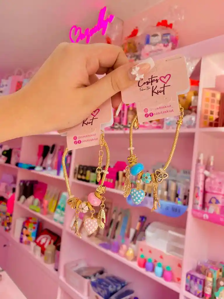 ✨ Pulsera Tipo Pandora En Rodio Dorado O Plateado 💖