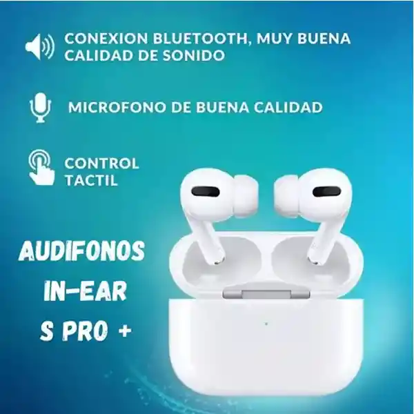Combo Reloj Watch X8 Ultra + Audifonos In Ear + Power Bank Blanco Naranja Plateado