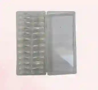 Uñas Press On Coffin Punta Recta