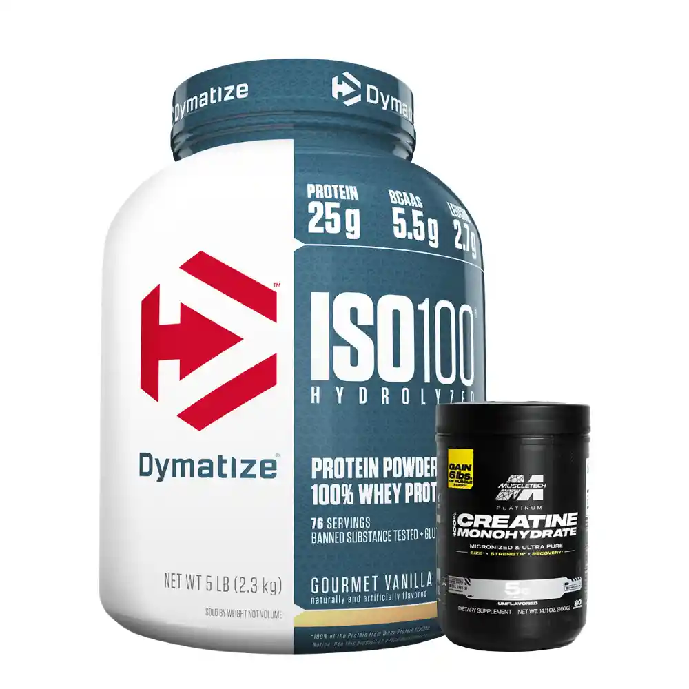 Iso 100 5 Lb + Creatine Platinum Muscletech