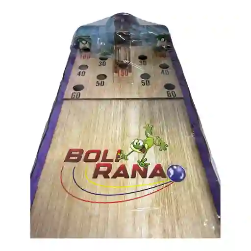 Bolirana En Madera Juego Mesa Familiar Torneo Oficina Puente Festivo