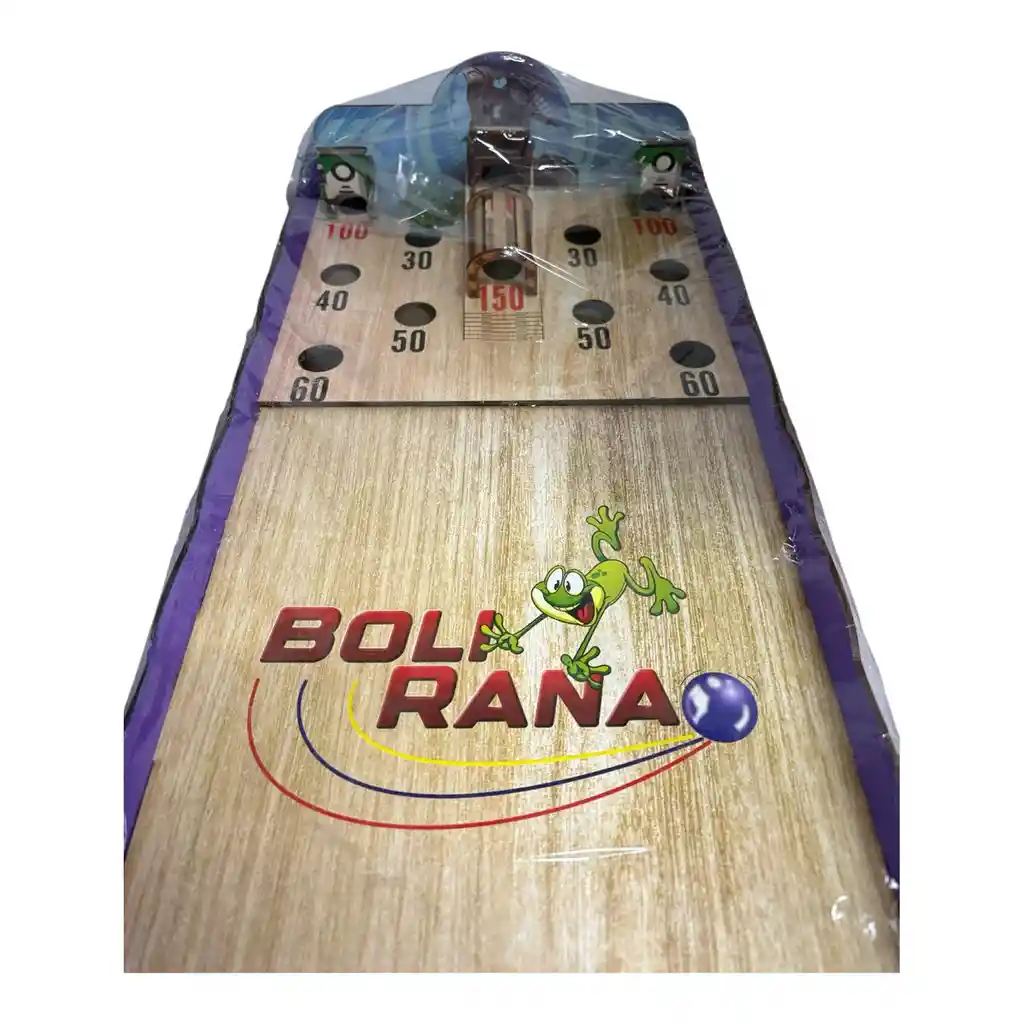 Bolirana En Madera Juego Mesa Familiar Torneo Oficina Puente Festivo