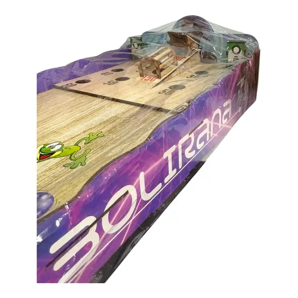 Bolirana En Madera Juego Mesa Familiar Torneo Oficina Puente Festivo