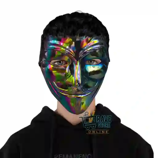 Hallowen Mascara Venganza Tornasol
