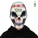 Hallowen Mascara Con Luz Led Calabera