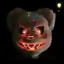 Hallowen Mascara Con Luz Led Oso