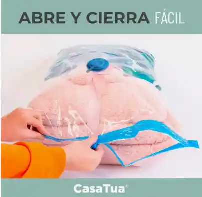 8 Bolsas De Empaque Al Vacio + Bomba (100x70 Cm)