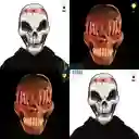 Hallowen Mascara Con Luz Led Calabera