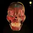 Hallowen Mascara Con Luz Led Calabera