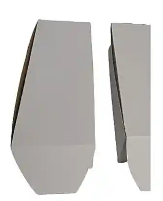 Caja Blanca Brazo Tronco Tortas 32x12x9 Cms X 5 Unidades