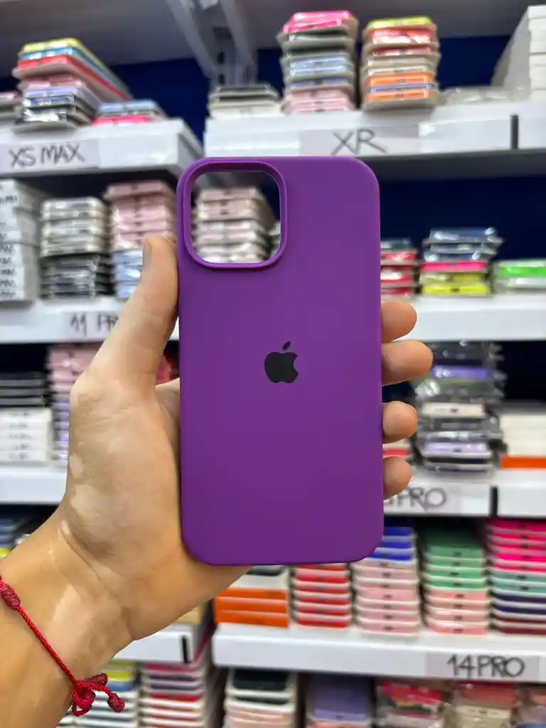 Iphone 12 Pro Max | Color Morado | Silicone Case | Rigido | Carcasa Protectora | Antihumedad