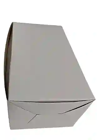 Caja Blanca Grande Brazo Tronco Tortas 30x15x10 X 5 Unidades