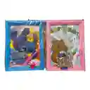 2x Cuadros Diamond Juguete Pintar Con Piedras Paseo Conentracion