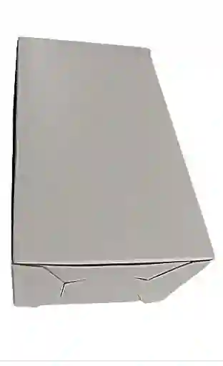 Caja Blanca Gigante 1/2 Brazo Tronco Tortas 22x13x12 X 5 Unidades