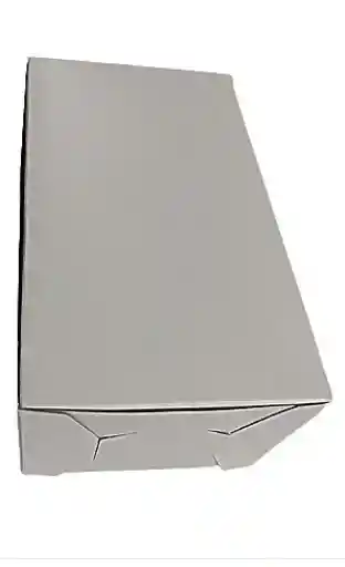 Caja Blanca Gigante 1/2 Brazo Tronco Tortas 22x13x12 X 5 Unidades