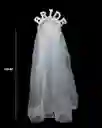 Vincha Diadema Bride Con Velo De Novia Despedida Soltera Halloween Carnaval