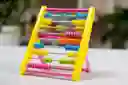 Abaco Plastico Multicolor Tareas Aprender A Contar Didactico Con Soporte