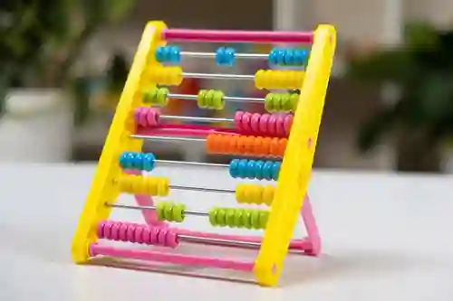 Abaco Plastico Multicolor Tareas Aprender A Contar Didactico Con Soporte