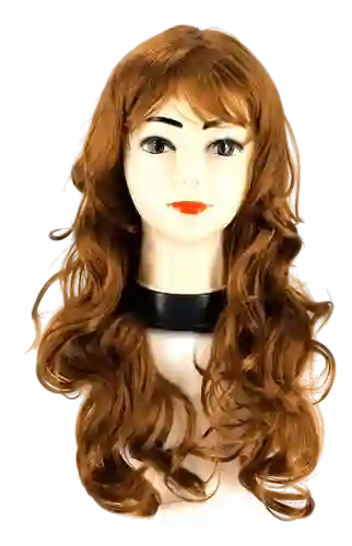 Halloween Peluca Castaña