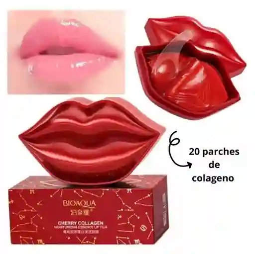 Bioaqua Parches De Colágeno Labios Cereza 20parches