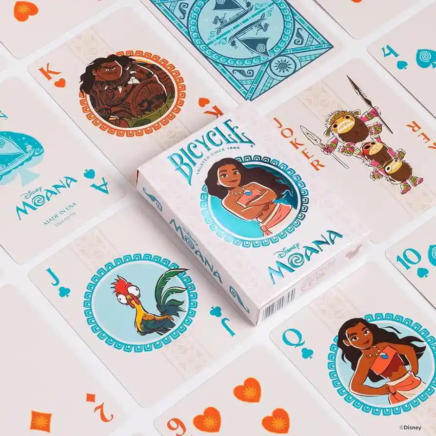 Baraja De Cartas Bicycle Moana