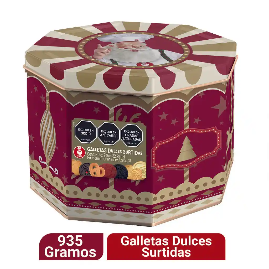 Noel Galletas Surtidas 935 G