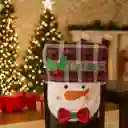 Espaldar De Silla Diseño Hombre De Nieve Escocés