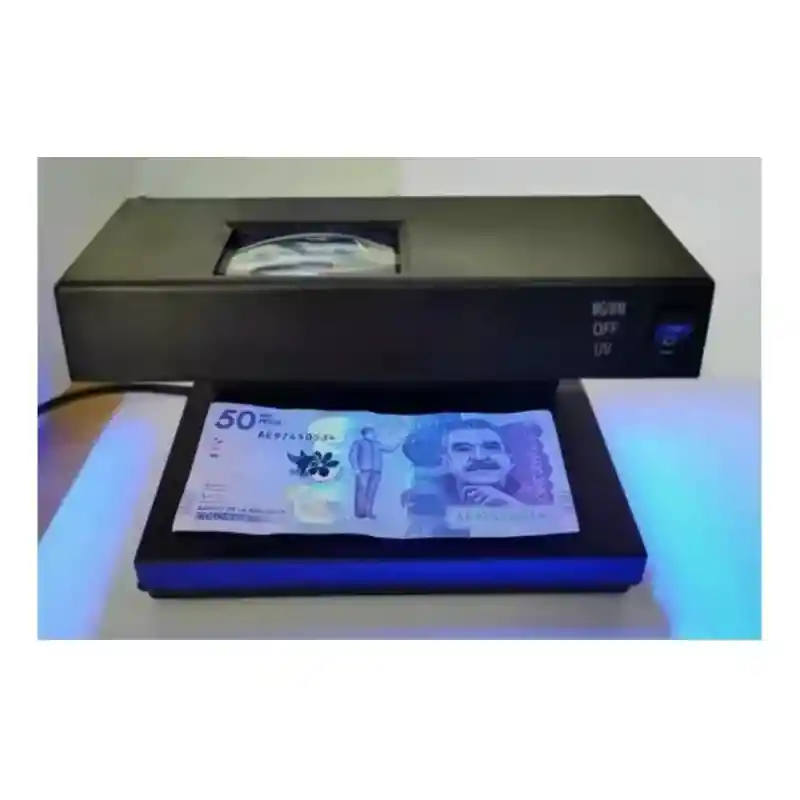 Maquina Detector Probador Revisar Billetes Dinero Falsos