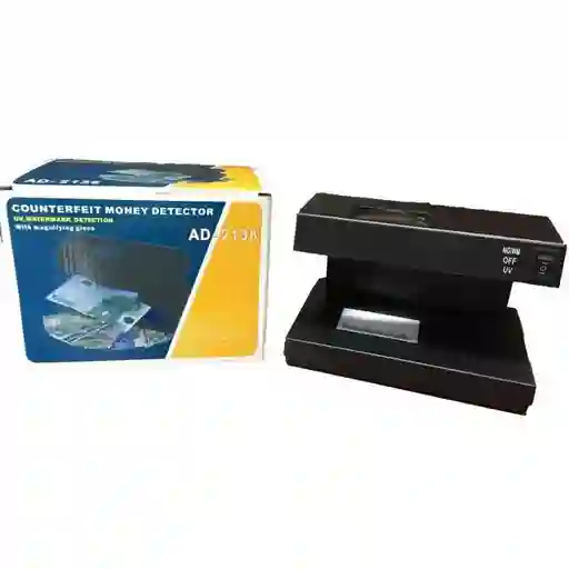 Maquina Detector Probador Revisar Billetes Dinero Falsos