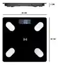 Báscula Inteligente Con Bluetooth Y App Móvil, Pesa Digital Para Personas, Mide Peso, Imc Y Más, Ideal Para Monitorear Tu Salud Desde El Celular, Precisa, Moderna Y Fácil De Usar