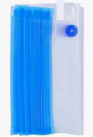 6 Bolsas De Cierre Hermético Empaque Al Vacío Comida 22x34cm