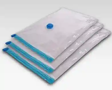 6 Bolsas De Cierre Hermético Empaque Al Vacío Comida 22x34cm