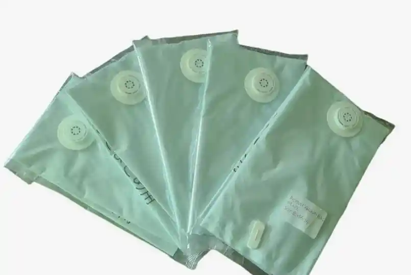 6 Bolsa Empaque Al Vacío 80x56x32 Sin Necesidad De Bomba
