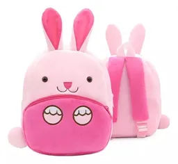Bolso Morral Infantil Felpa Animalitos Niña