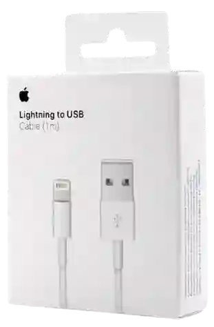Cable Apple Original Para Iphone Usb A Lightning 1 Metro