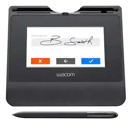 Tableta De Firma Digital Wacom Stu-540 Lcd Color